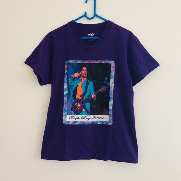 Tops - Prince Purple Rain Tee Medium